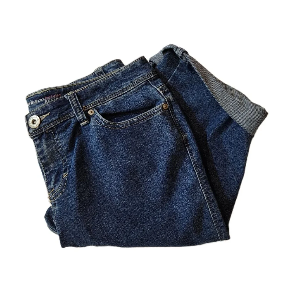 Dark Blue Denim Jeans